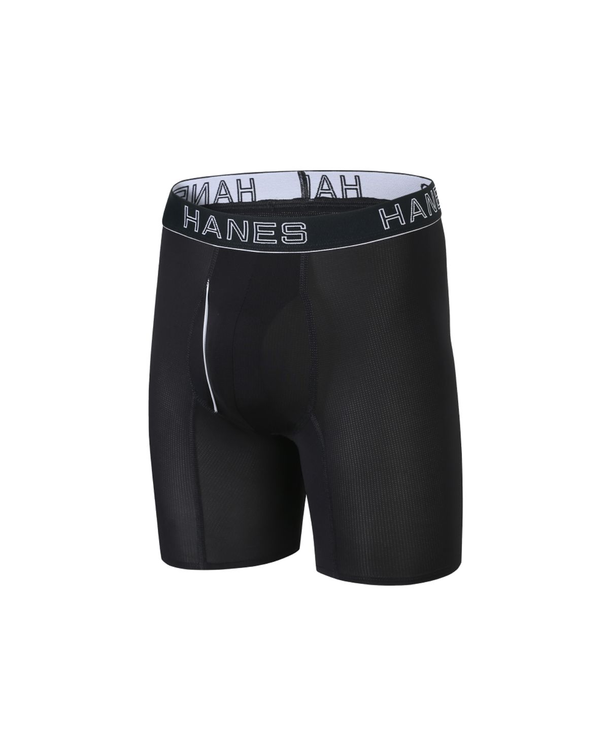 헤인즈(HANES) 컴포트 플렉스 핏 박서 브리프 (메쉬) 블랙 X 화이트