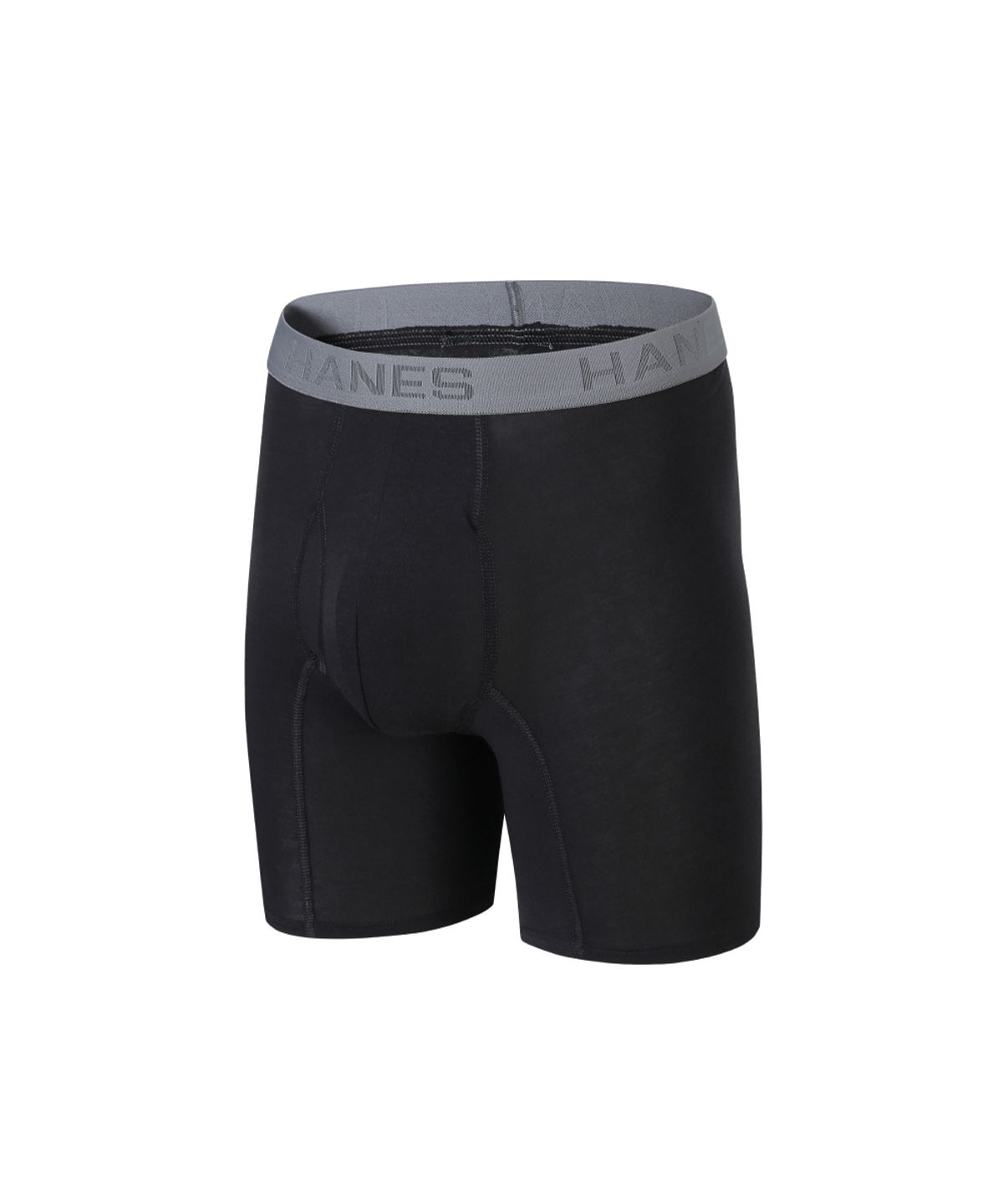 헤인즈(HANES) 컴포트 플렉스 핏 박서 브리프 블랙 X 차콜