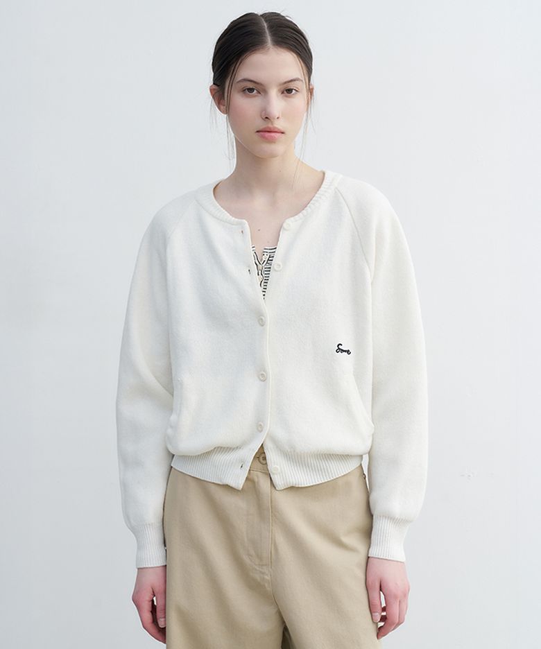 Join Knit Blouson - Ivory