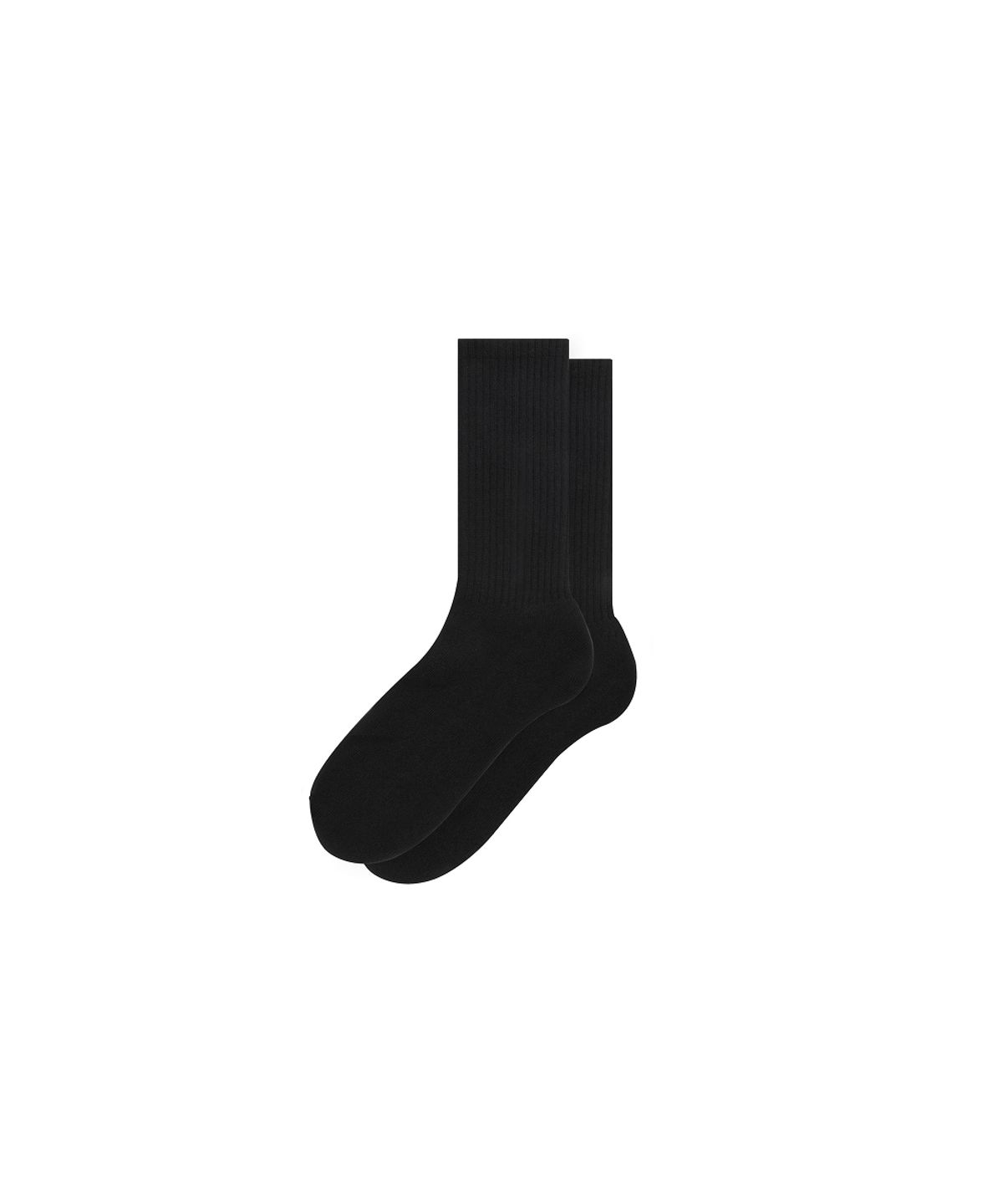 헤인즈(HANES) 비피 풀 랭스 삭스 2P 블랙