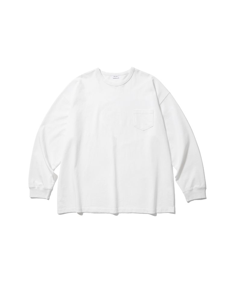 Essential Pocket Long Sleeve - White