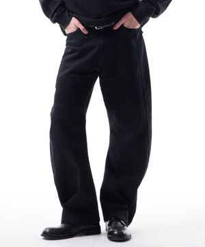 할리 바이커 데님 팬츠