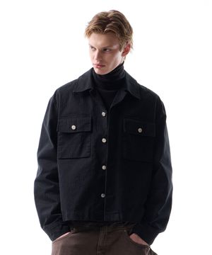 테레 해링본 빈티지 M-43 HBT 자켓 블랙