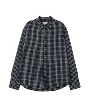 노아르 멀티  체크 셔츠 블랙