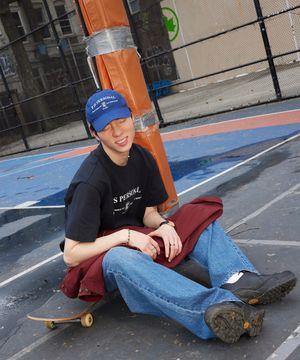 페퍼유 X 플랙 레터링 티셔츠 2colors