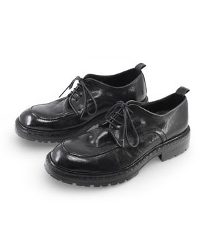 ITALY 930U 홀스하이드 U팁 더비 블랙