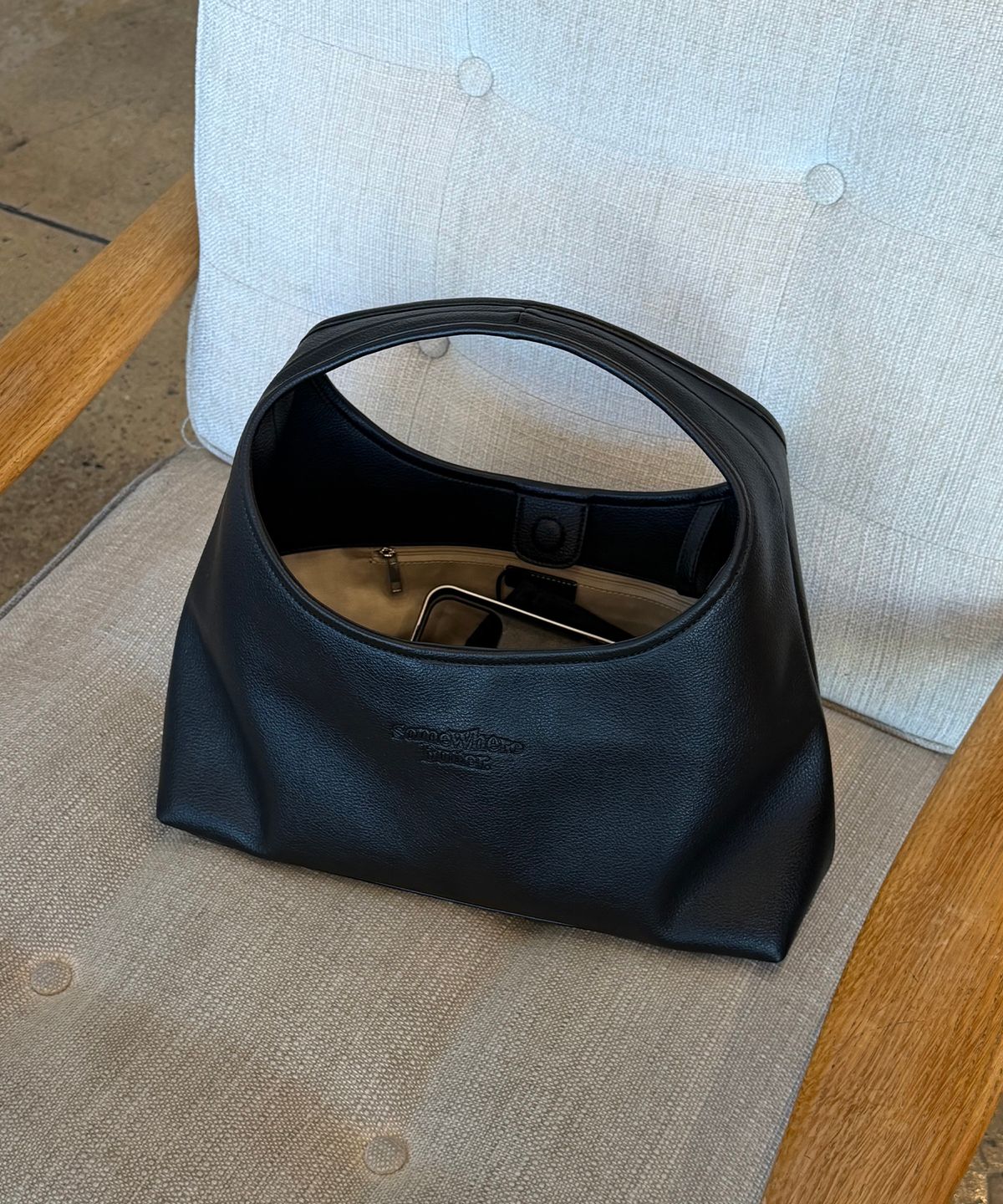 썸웨어버터(SOMEWHEREBUTTER) Try Bag - Black