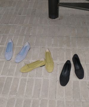 Betty Suede Ribbon Flat - 3Color