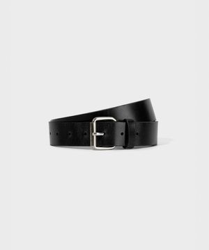 LEATHER BELT_BLACK [LC267BE01BK]