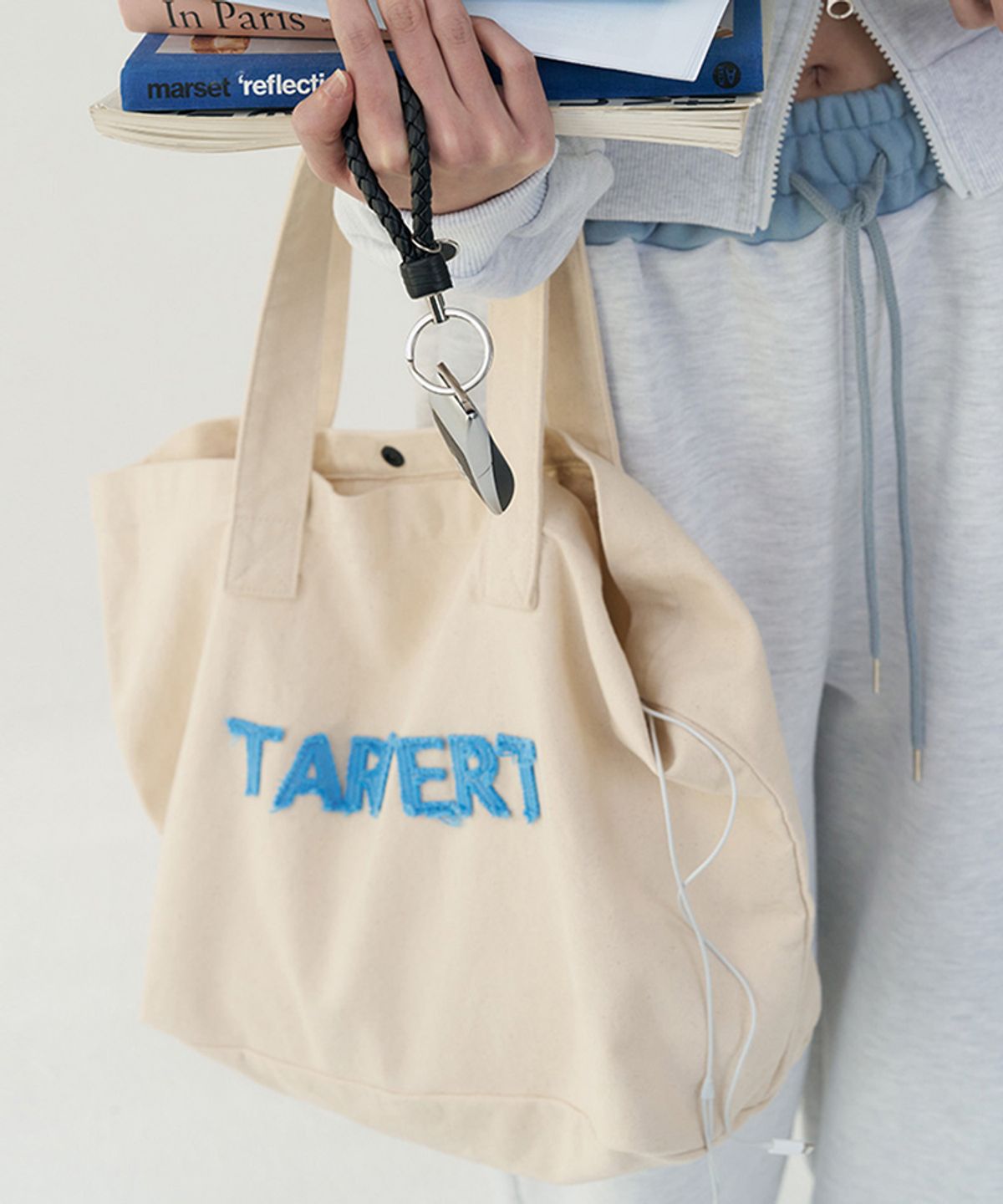 타버트(TARVERT) Tarvert Cotton bag - Ivory