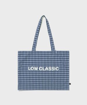 Lc CHECKED LOGO MIDI BAG_BLUE [LC267BA08BL]