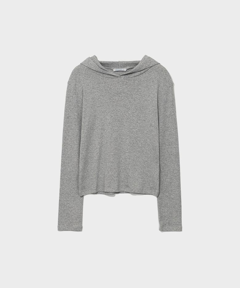 Lc HOODIE TEE_MELANGE GREY [LC263TS02MG]