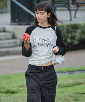 Lc BFF RAGLAN TEE_WHITE [LC261TS08WH]