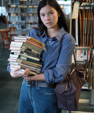REGULAR-FIT Lc CHECKED SHIRT_NAVY [LC267SH02NV]