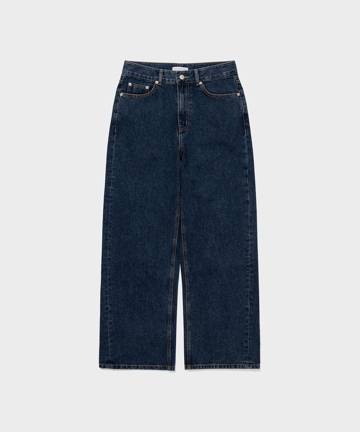 로우클래식(LOW CLASSIC) RELAXED LOOSE-FIT JEANS_NAVY BLUE [LC267PT22NL]