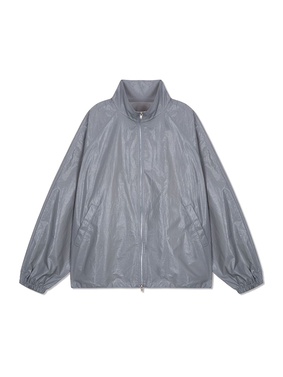 c*1様 MATIN KIM ナイロンブルゾン/グレー/未使用保管品★ MUSINSA公式 | MATIN KIM MATIN KIM LOGO COATING JUMPER FOR MEN IN
