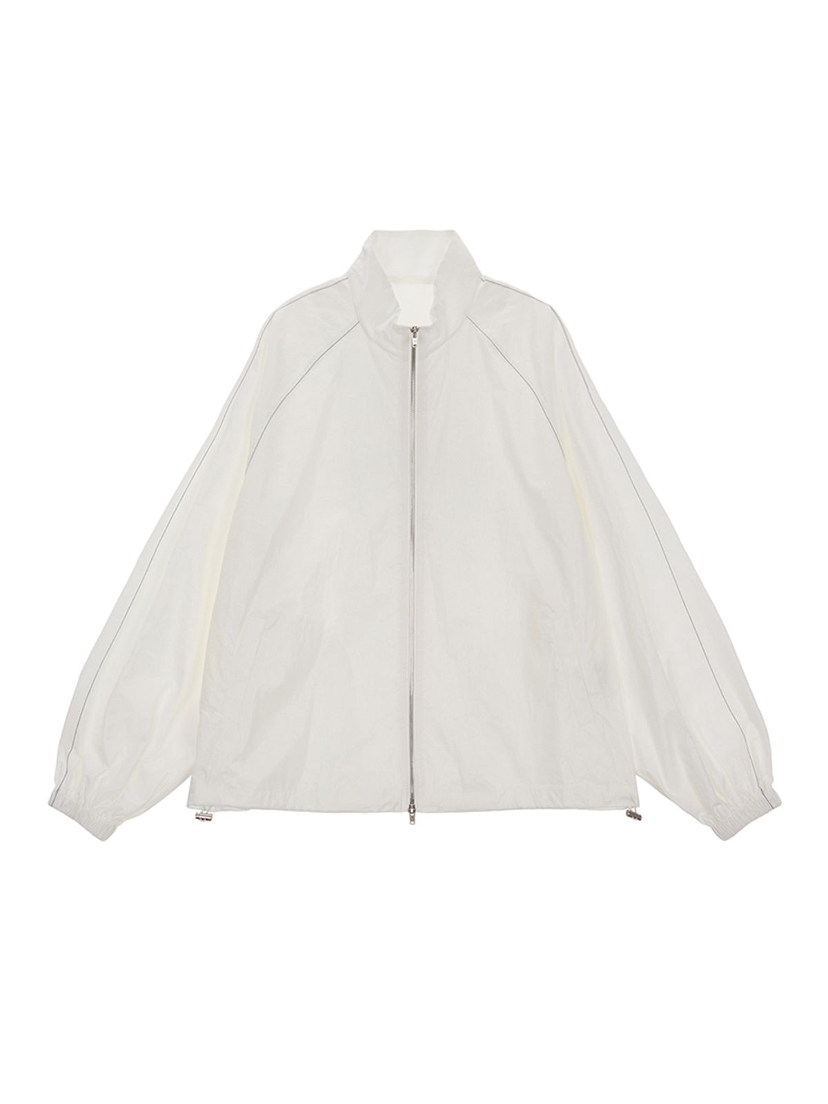 마뗑킴(MATIN KIM) MATIN KIM LOGO COATING JUMPER FOR MEN IN IVORY