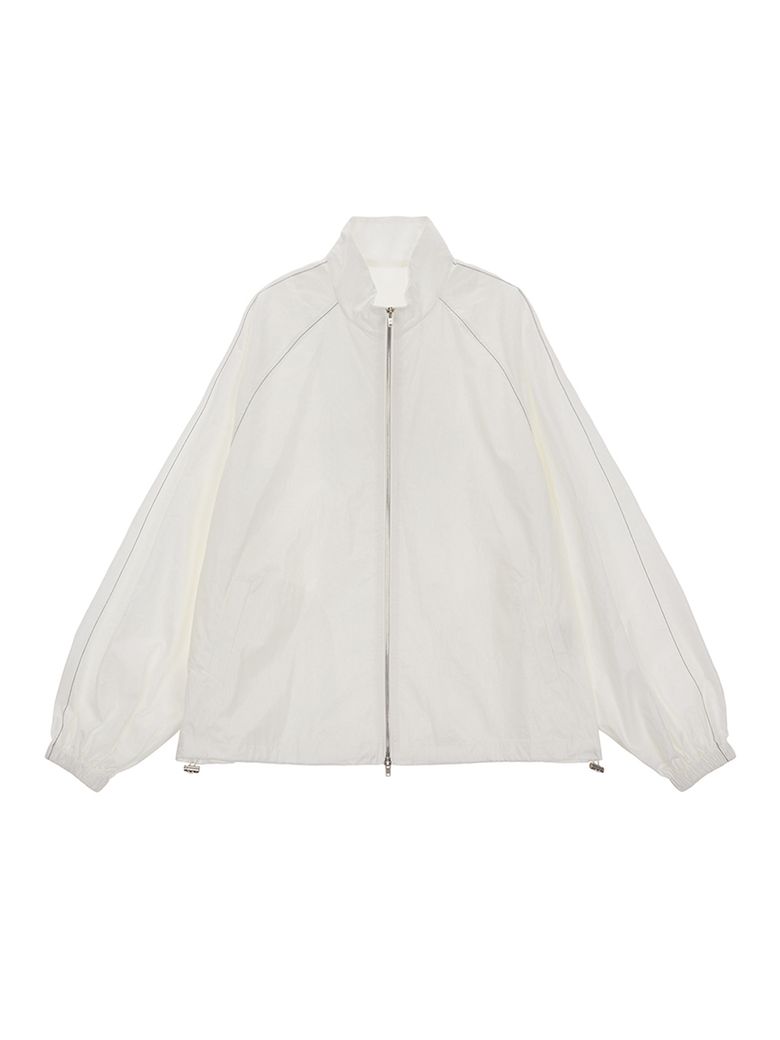 MATIN KIM LOGO COATING JUMPER FOR MEN IN IVORY