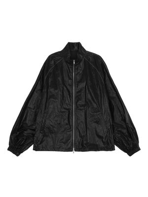 MATIN KIM LOGO COATING JUMPER FOR MEN IN BLACK