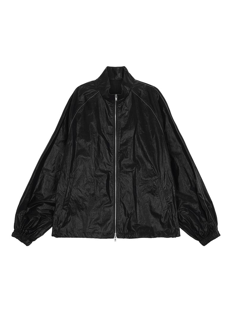 MATIN KIM LOGO COATING JUMPER FOR MEN IN BLACK