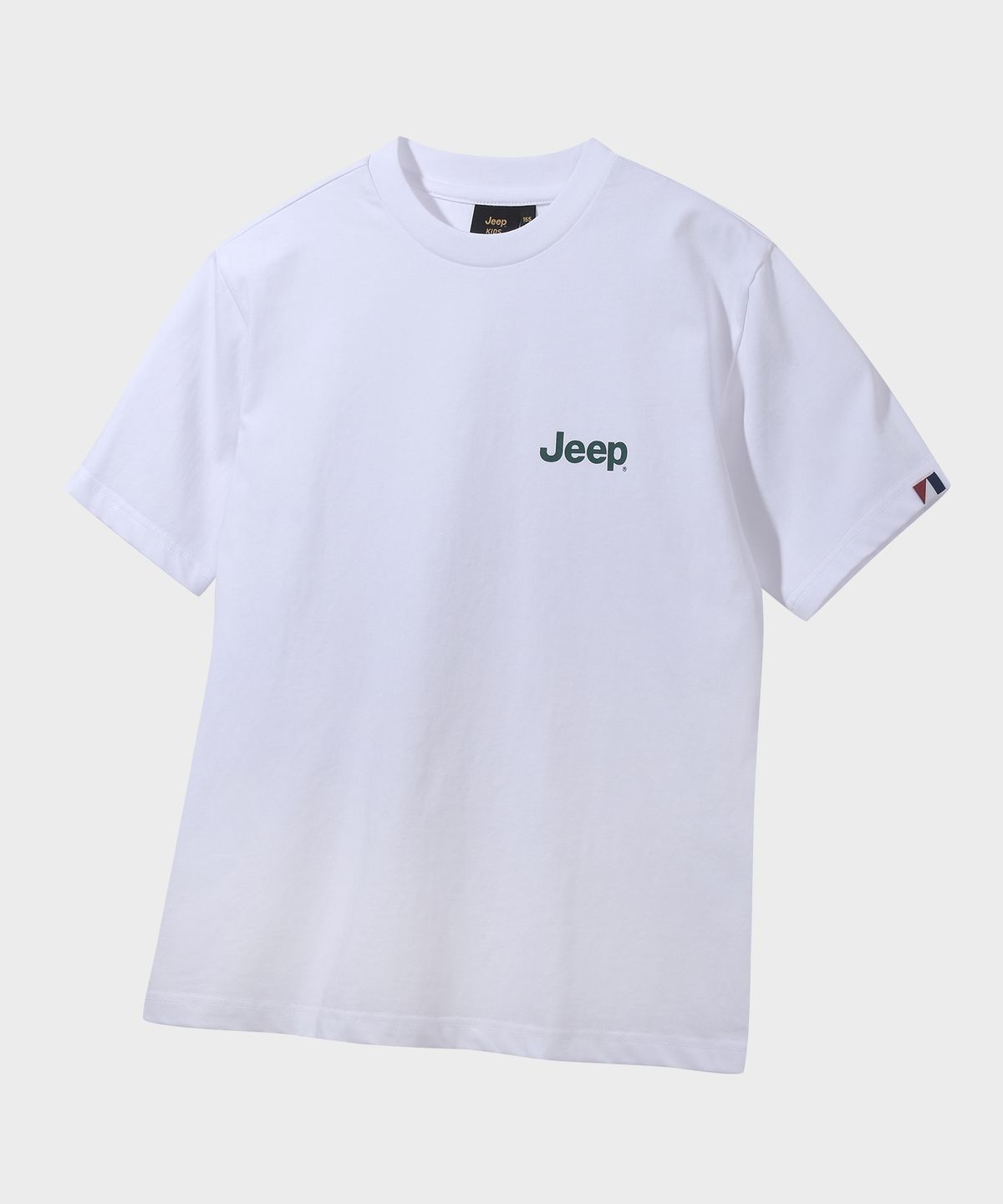 지프키즈(JEEPKIDS) 스몰 지프로고 반팔티(KR5TSU092OW)