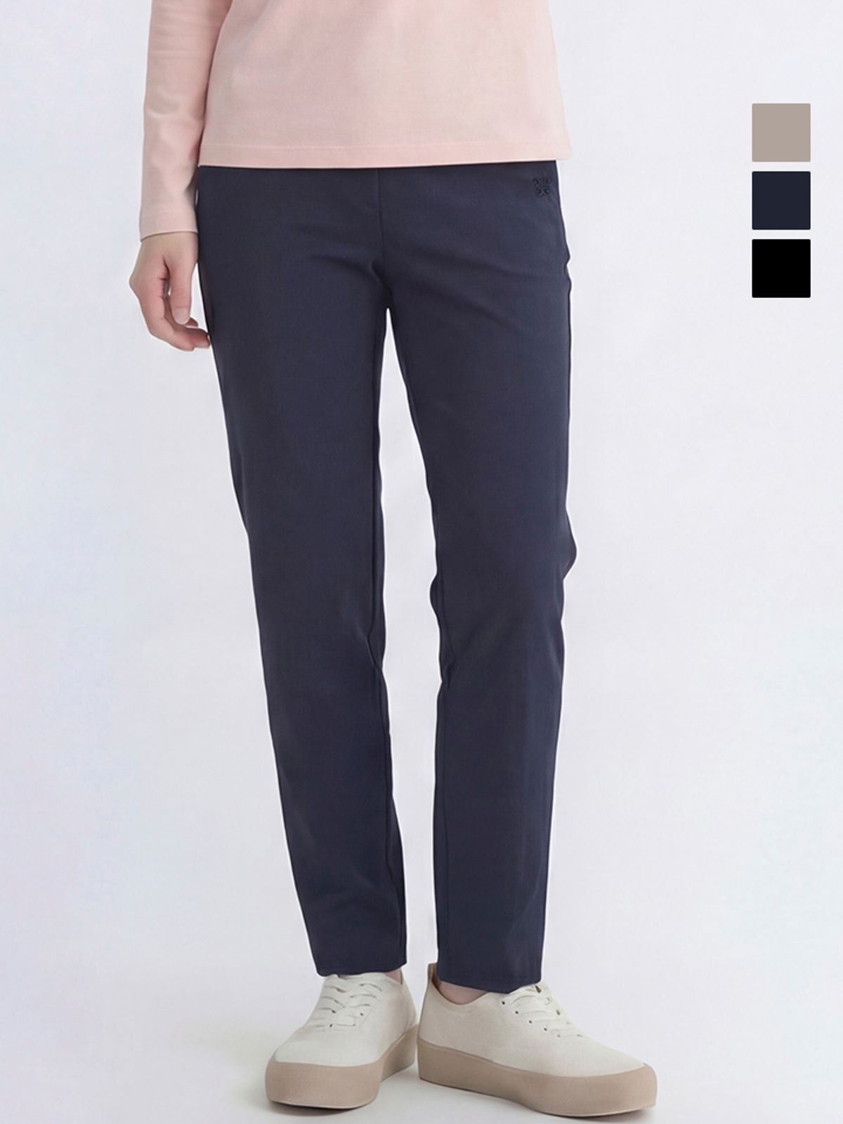 웨스트우드(WESTWOOD) 여성 에센셜 오비 팬츠_WQ1WTPL502