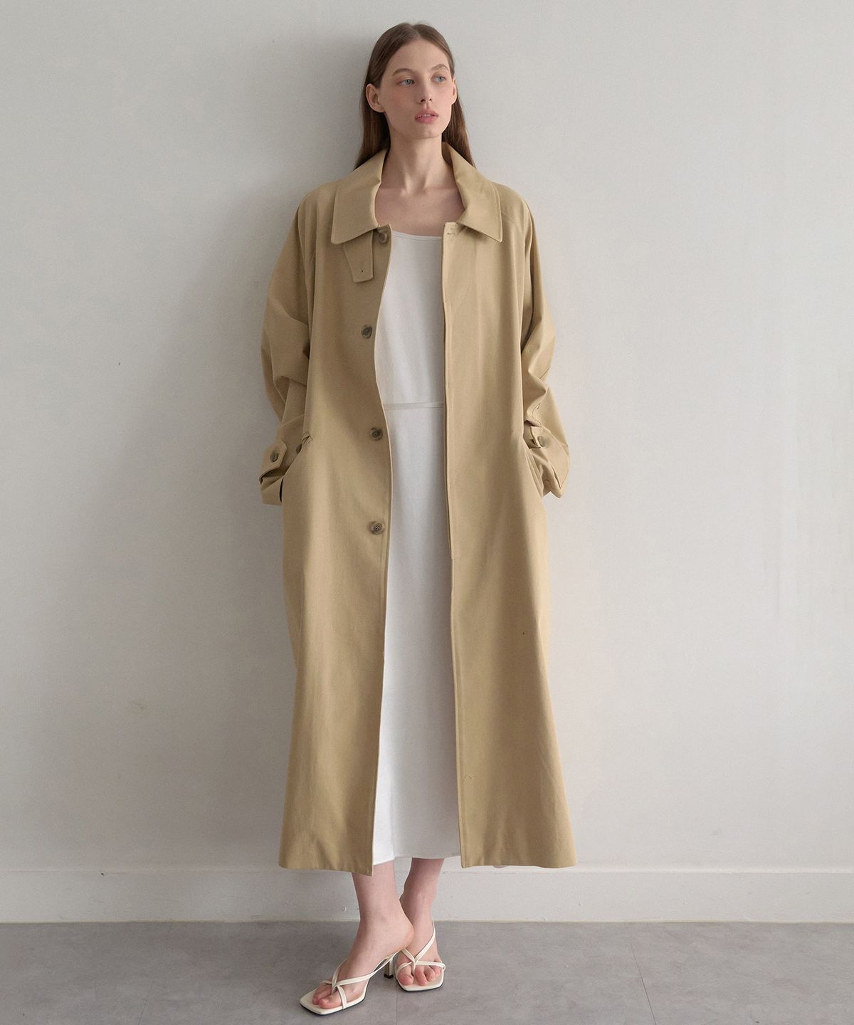 르나브(LENAV) esy Mac Coat (베이지)