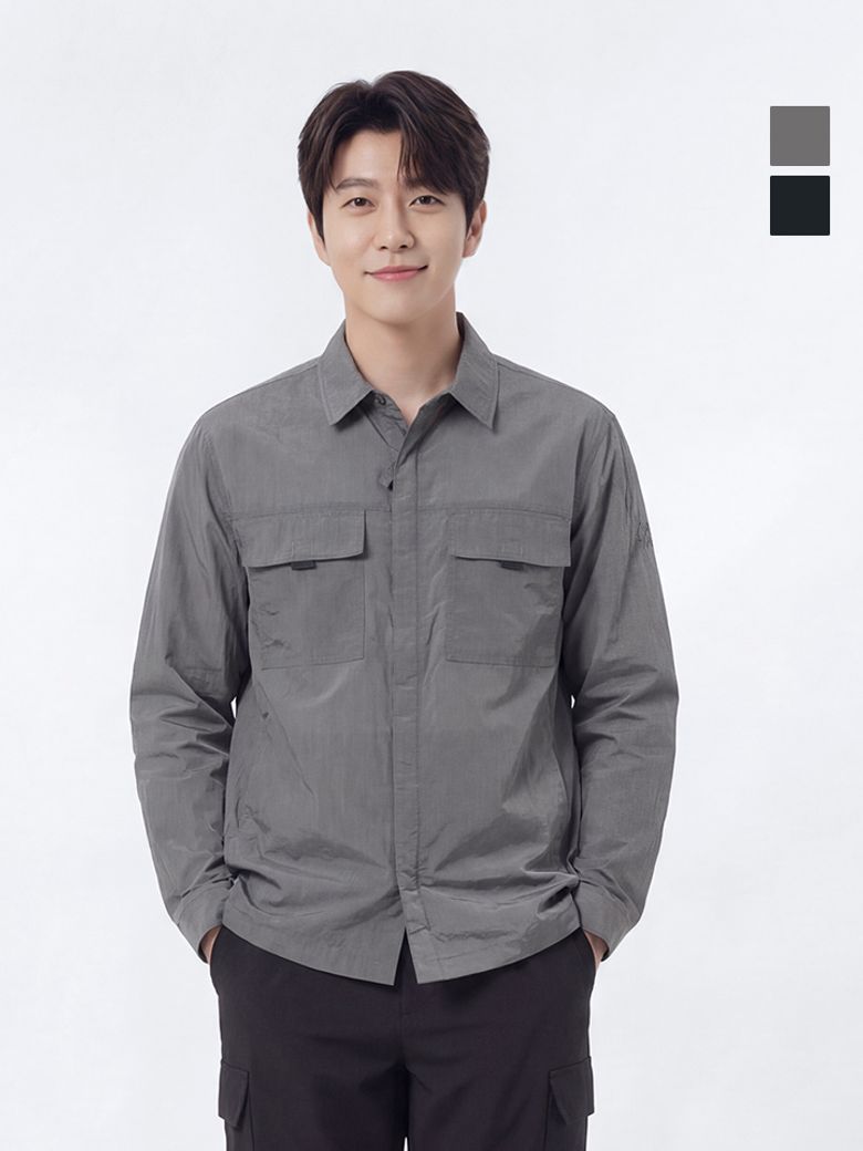 남성 포켓 집업 셔켓_WQ1MCTW415