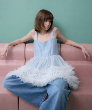 로라 캉캉 레이스 원피스_Lora Dress