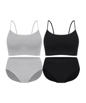 [2SET] 에센셜 이지핏 심리스 브라렛팬티