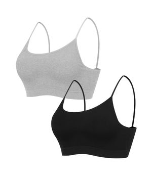 [2PACK] 에센셜 이지핏 심리스 브라렛