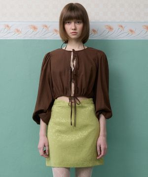 [앞뒤착용]멜리 리버시블 레이스 블라우스_Melly Blouse