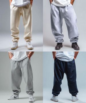 [2PACK] OHP 빅사이즈 스탠다드 오버핏 조거 팬츠 4colors