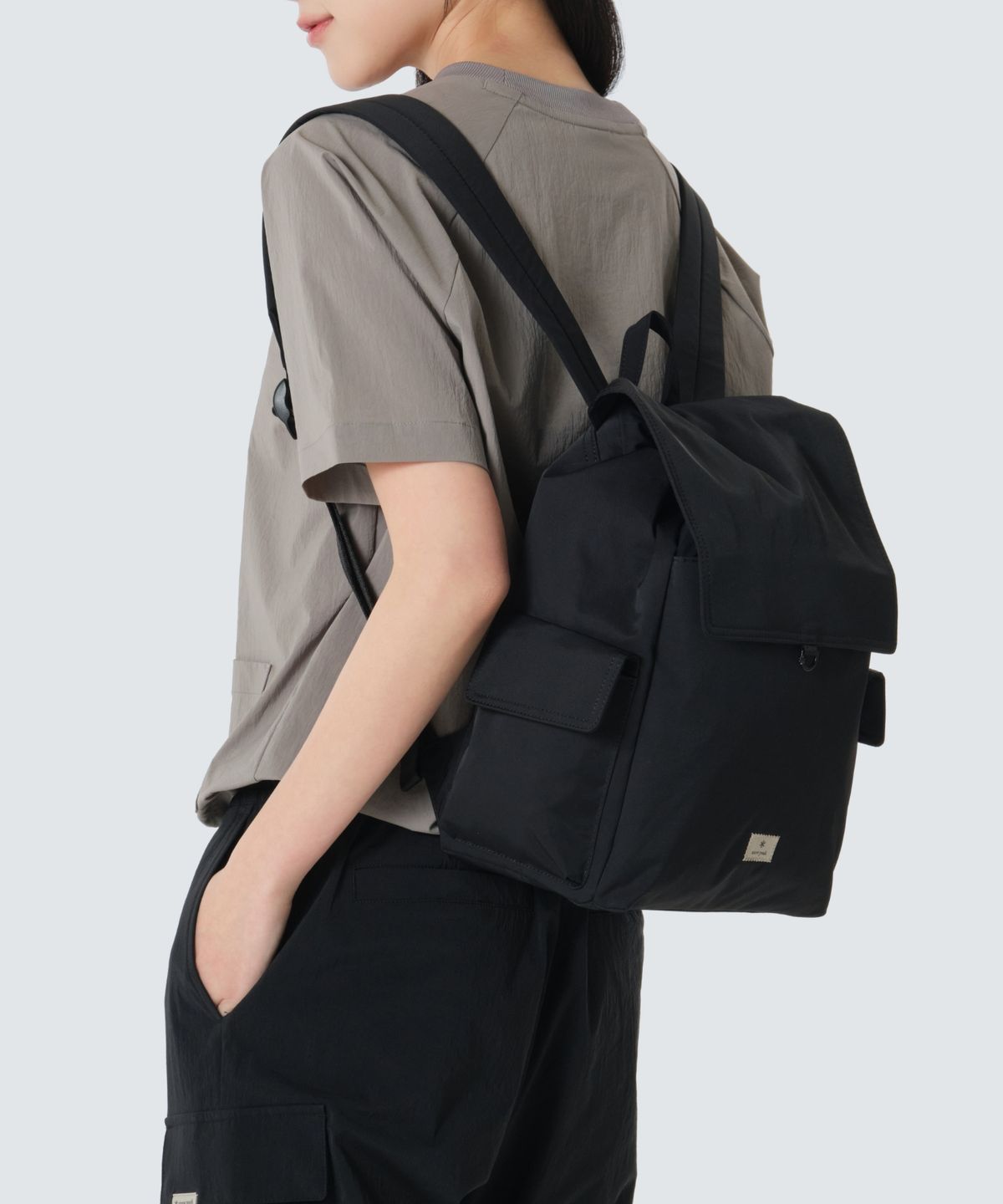 스노우피크 어패럴(SNOWPEAK APPAREL) 소프트윌 백팩 12L (S26SWFBP21) Black