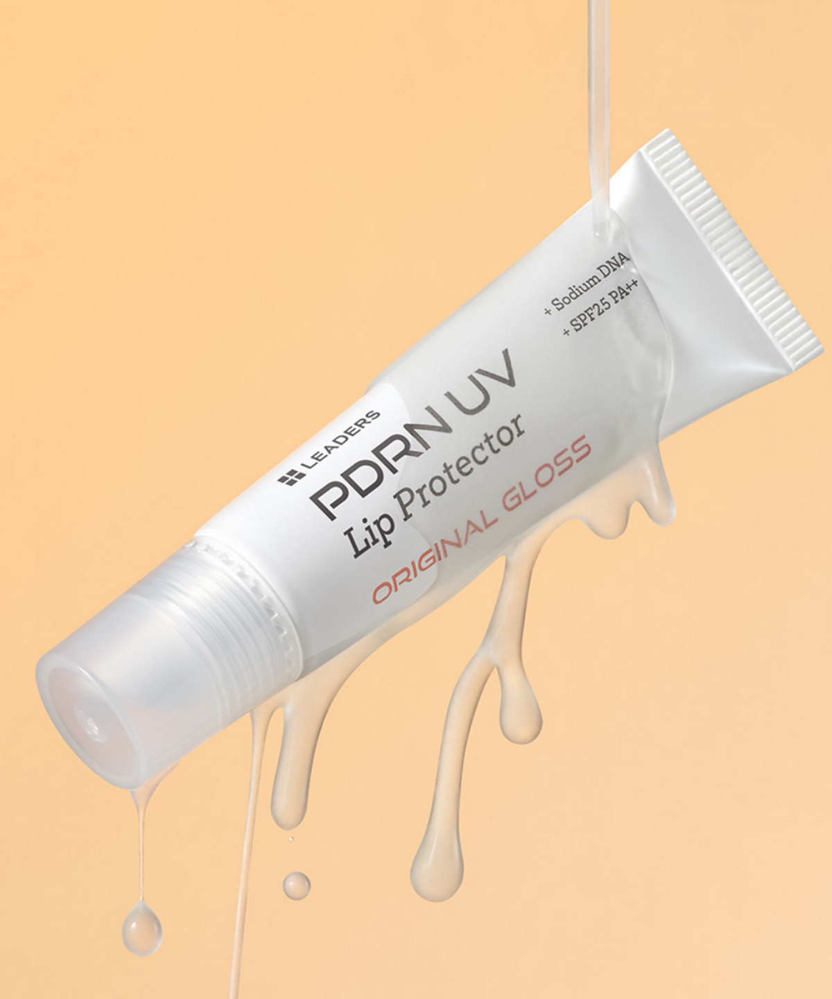 리더스코스메틱(LEADERS COSMETICS) [3개] 리더스 PDRN UV 립 프로텍터 오리지날(투명) 자외선 차단 립밤 SPF25 PA++