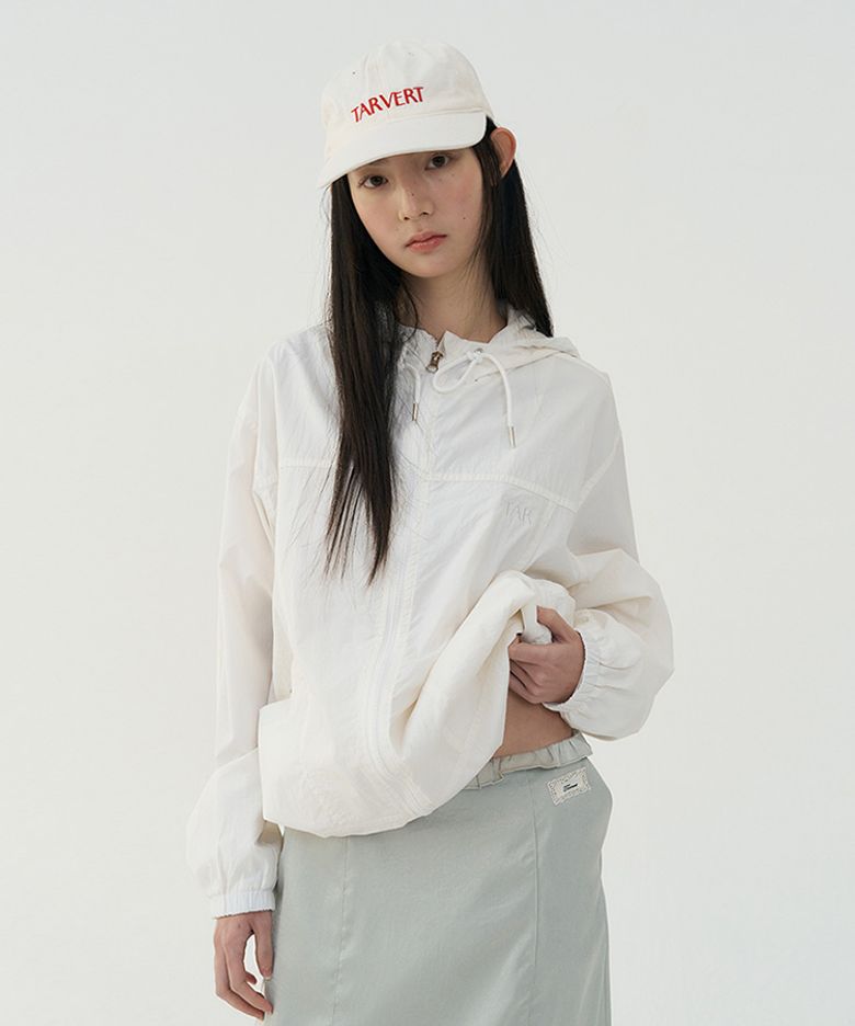 Street Embroidery Wind Blouson - White