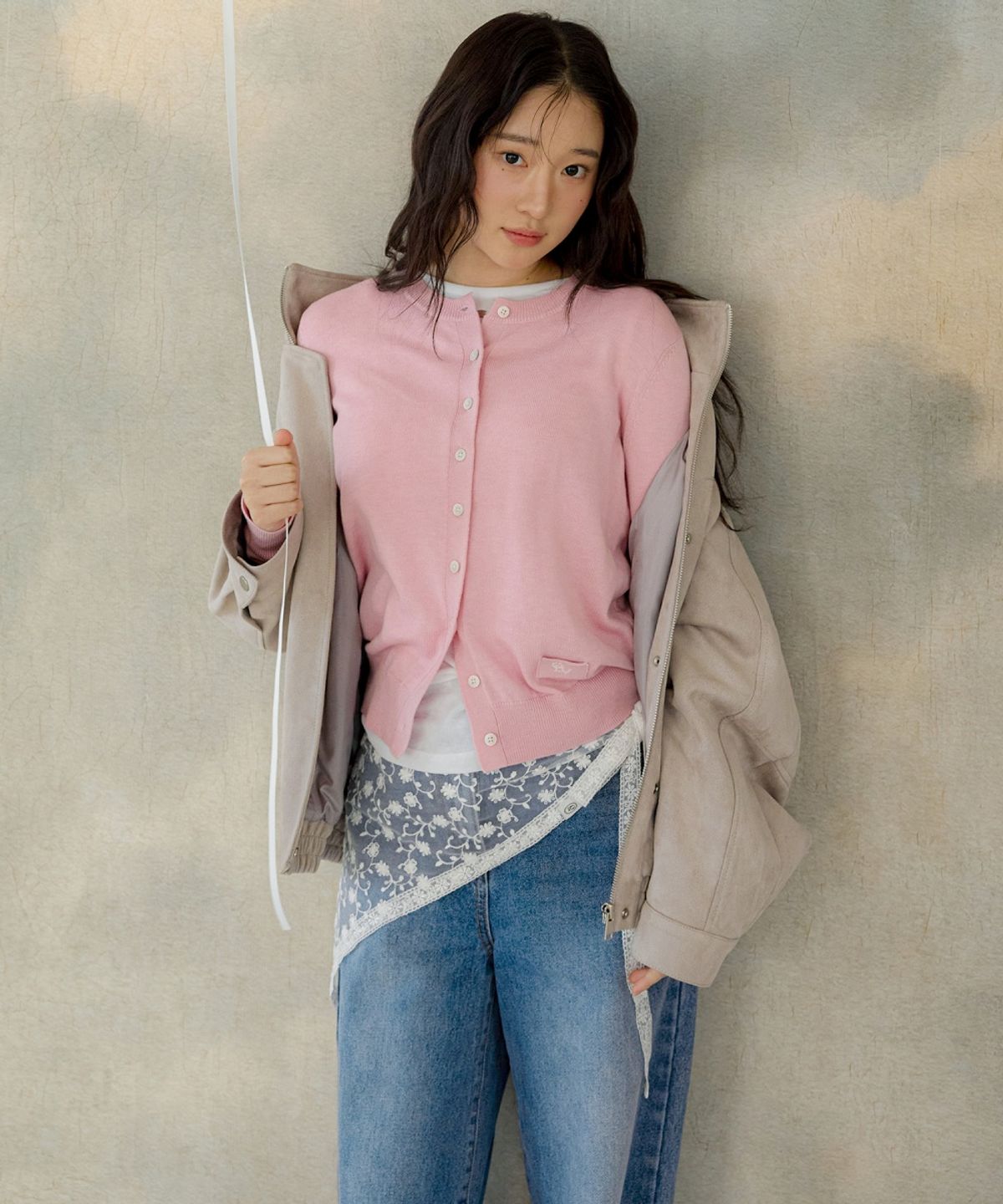올리브 데 올리브(OLIVE DES OLIVE) 튤레이스 헤어커치프 OE6SX1680