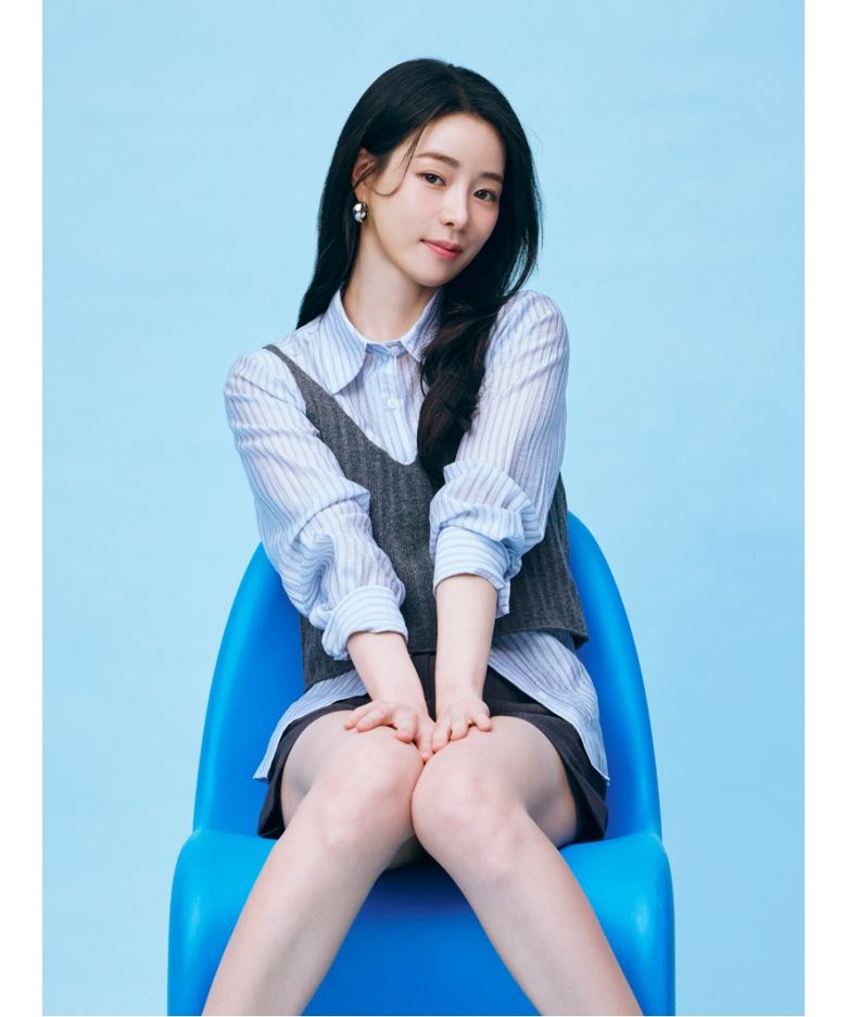 26SS 폭스울 블랜디드 뷔스티에 멜란지그레이