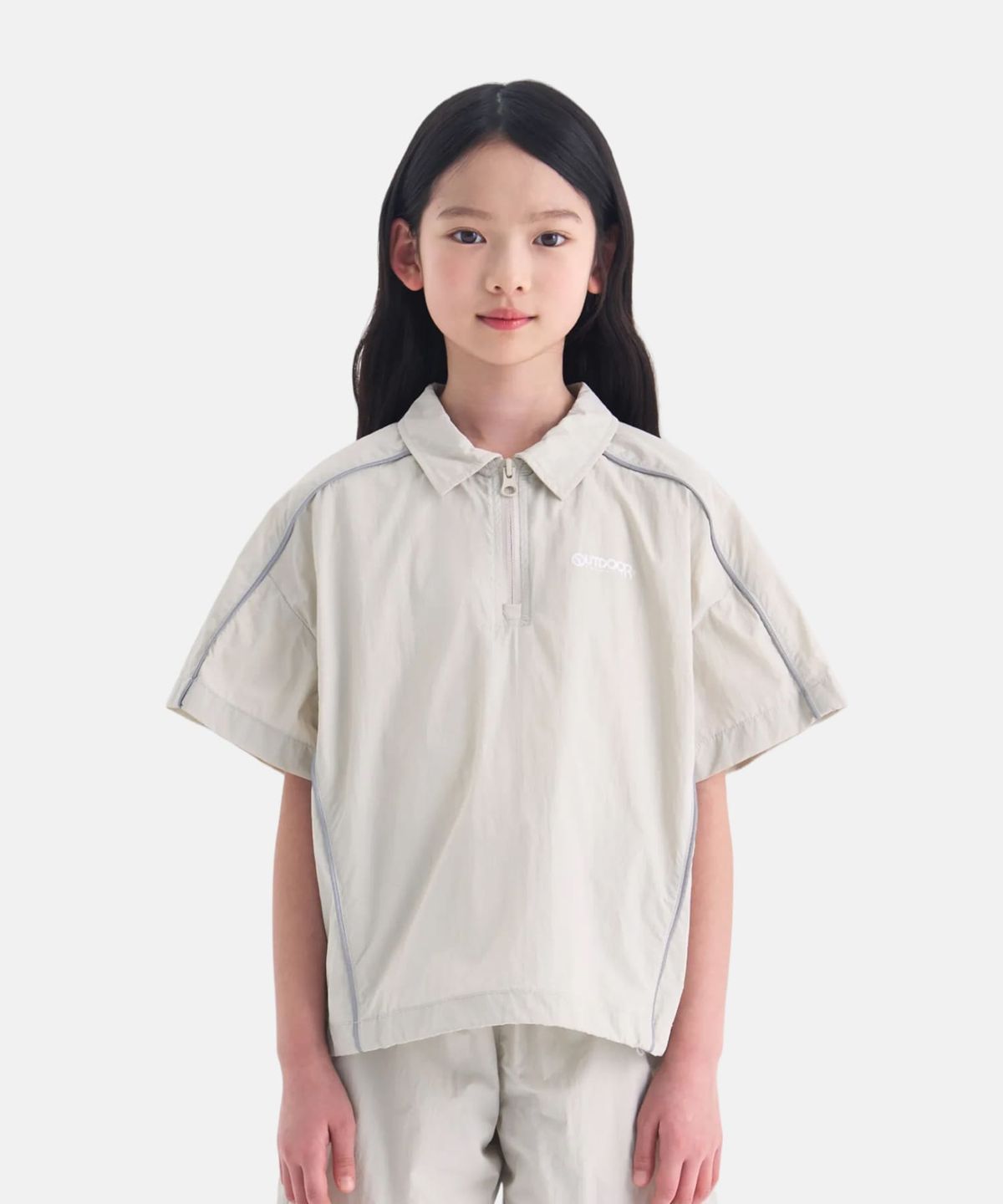 아웃도어 프로덕츠 키즈(OUTDOOR PRODUCTS KIDS) 아노락 반집업 (라이트 그레이) OD262ONR02_LGY