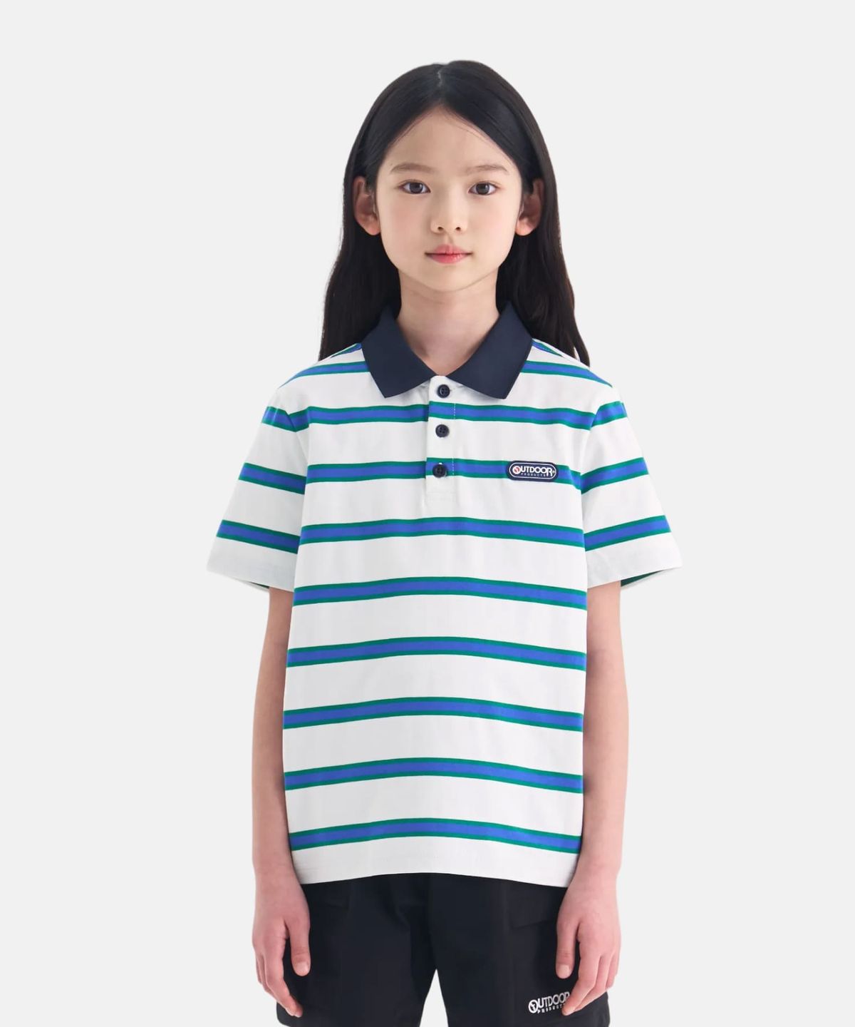 아웃도어 프로덕츠 키즈(OUTDOOR PRODUCTS KIDS) 스트라이프 카라티 (그린) OD262ISC08_GRN