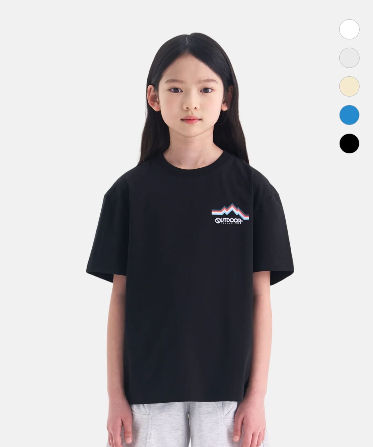 아웃도어 프로덕츠 키즈(OUTDOOR PRODUCTS KIDS) 에센셜 파노라마 반팔티셔츠 (5color) OD262ISS04