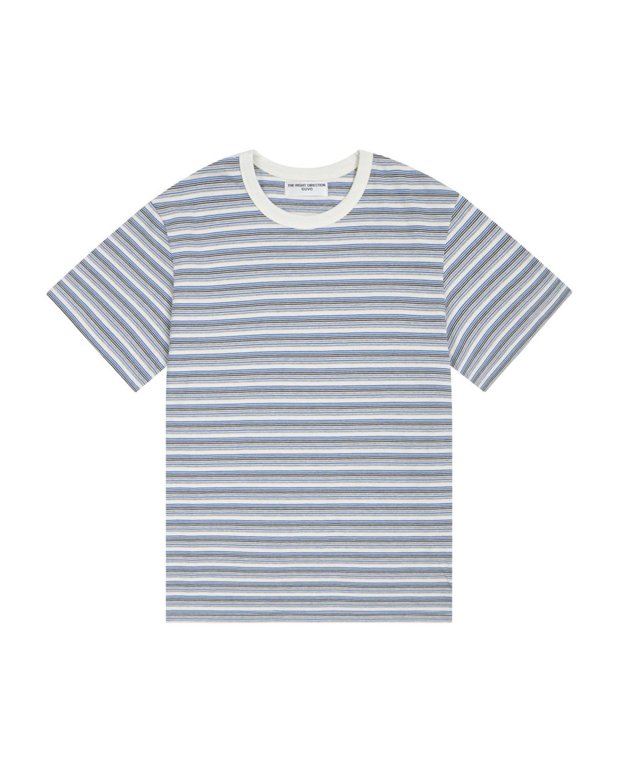 구보(GUVO) Classic stripe T-shirts