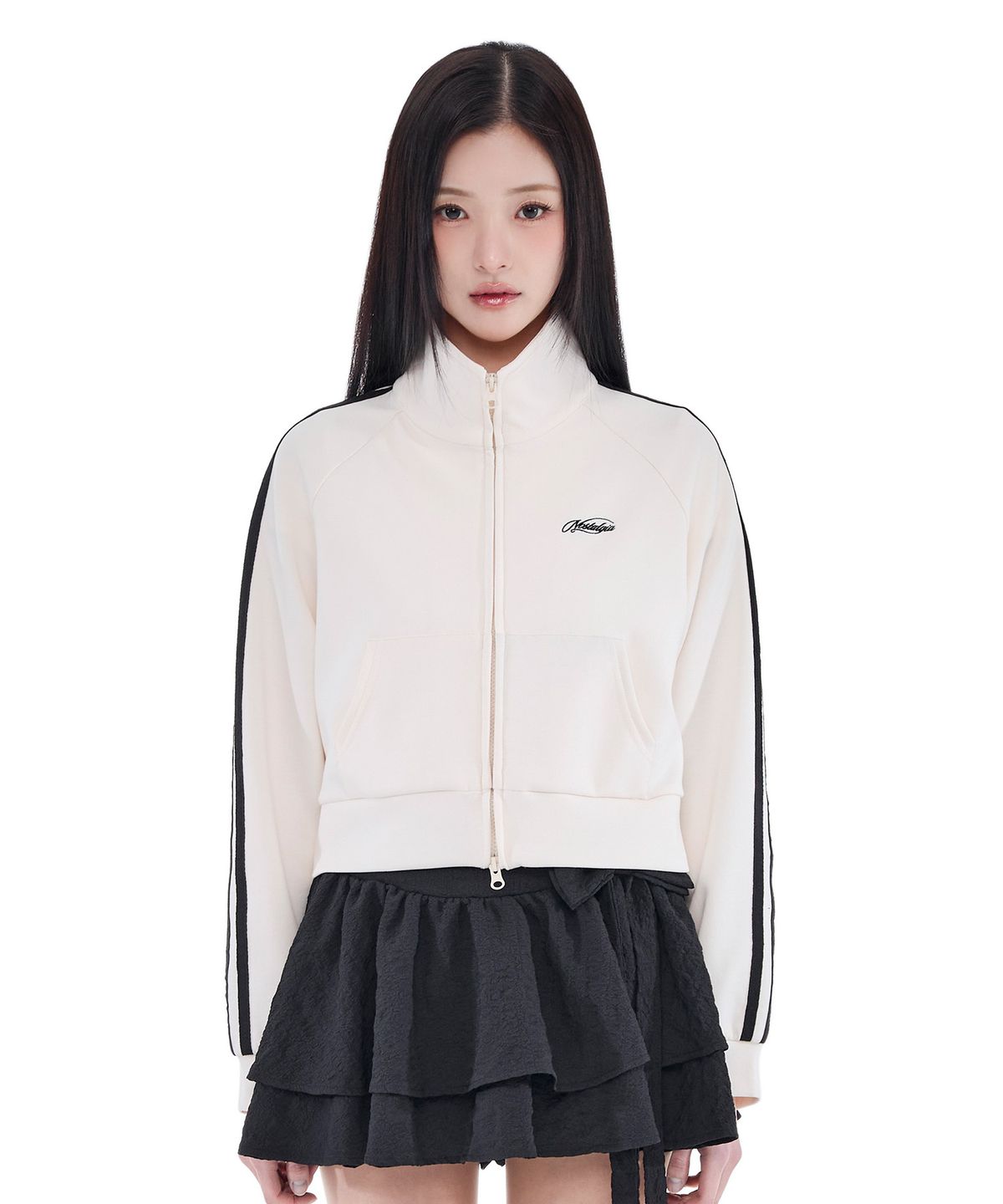 알키알카(ALKI ALKA) Nostalgia Track Jacket (Ivory)