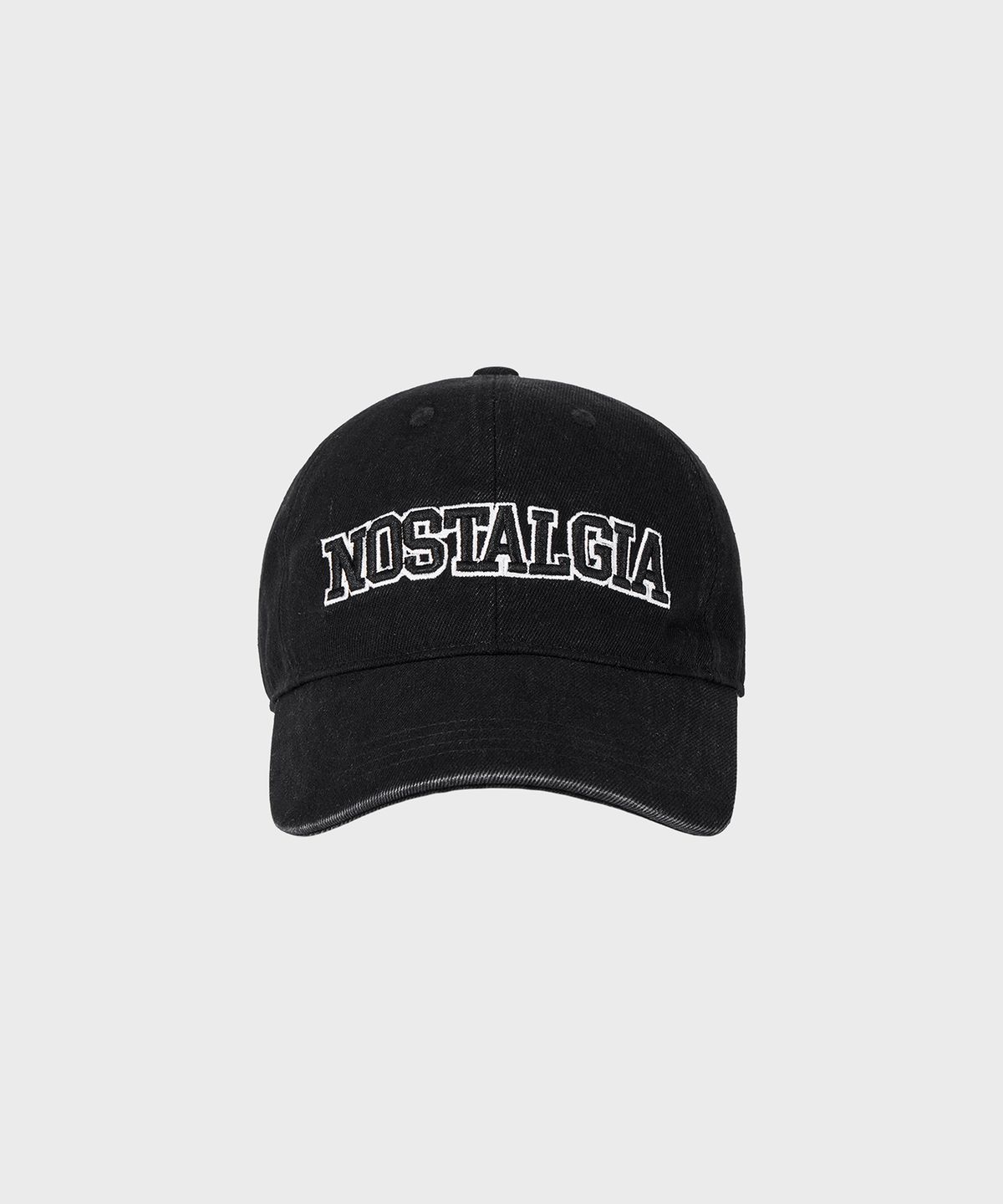 알키알카(ALKI ALKA) Nostalgia Ball Cap (Black Denim)