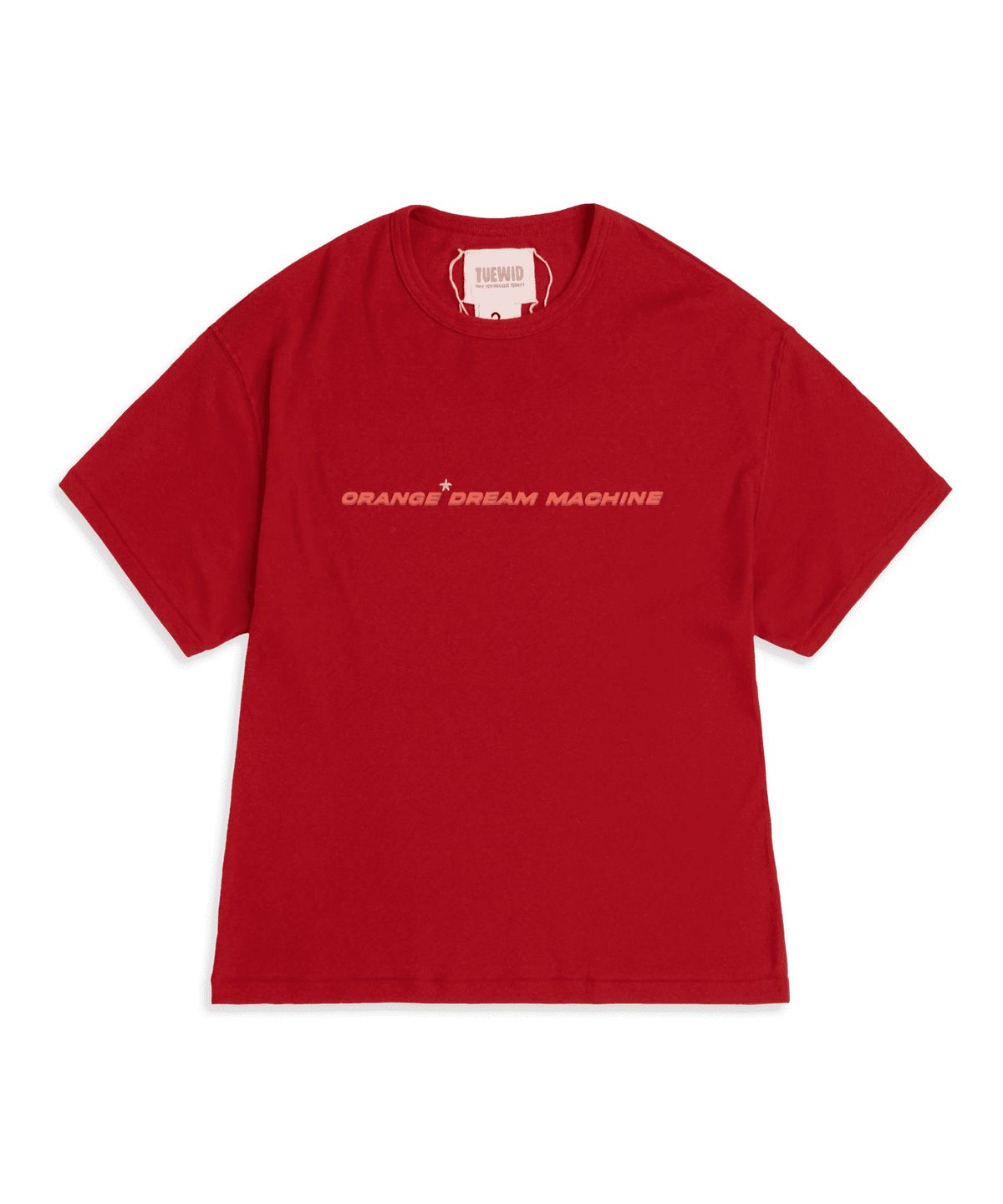 투위드(TUEWID) Orange dream machine tee