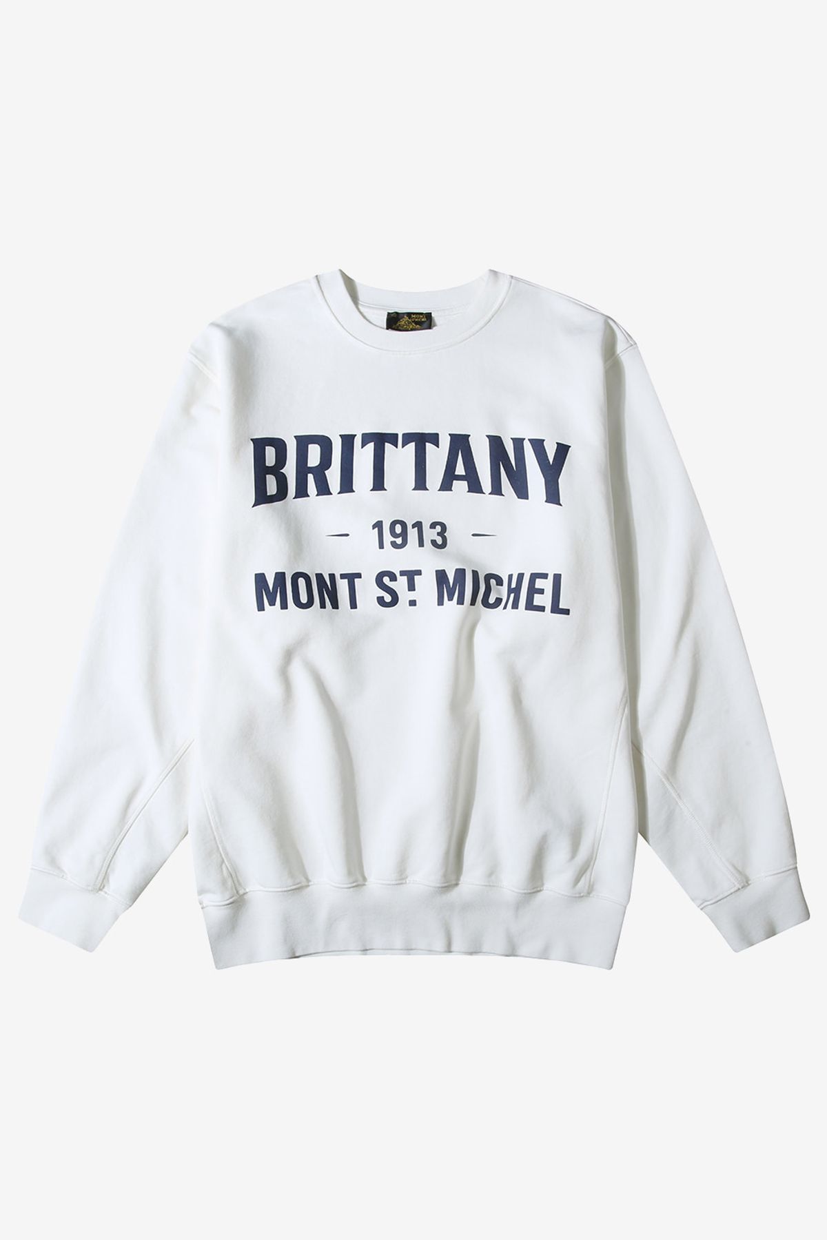르몽생미셸(LE MONT ST MICHEL) TUGER – PRINTED SWEATSHIRT_Ivory