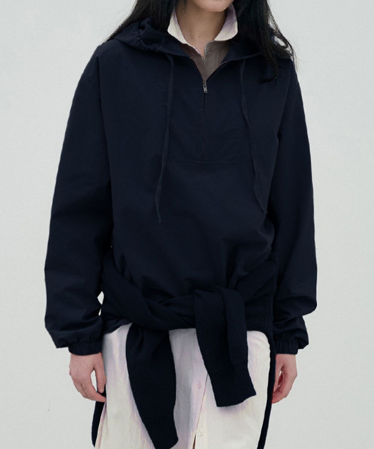 정감 스튜디오(JEONGGAM STUDIOS) Cotton Hoodie Anorak_3 color