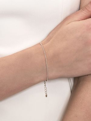 [sv925] slim vienna chain bracelet