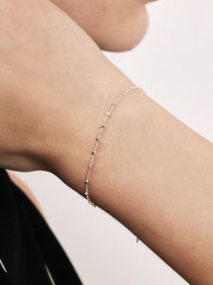 [sv925] starlike italy chain bracelet
