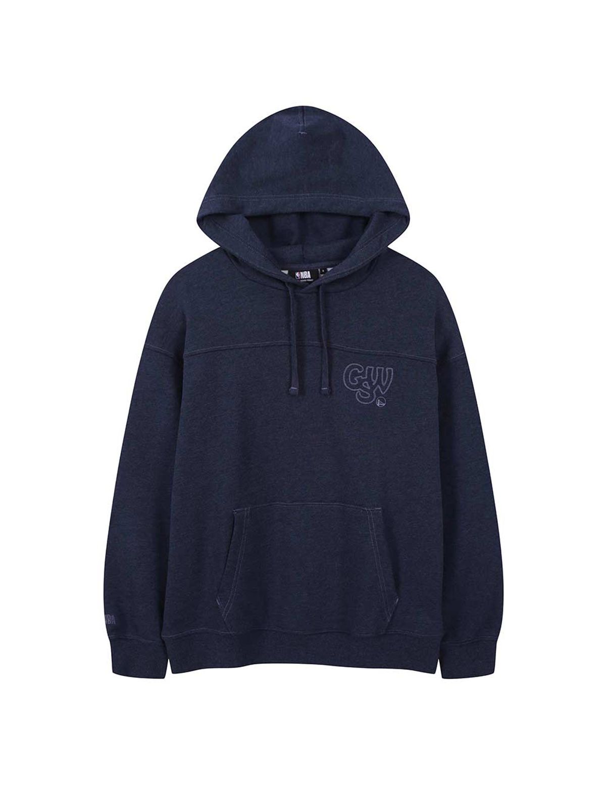 엔비에이(NBA) 데님 라이크 후드 티셔츠 다크 인디고